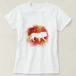 Röd Lejon T Shirt