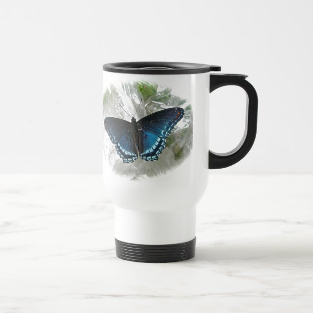 Röd Lila Butterfly-serien Resemugg (Höger)