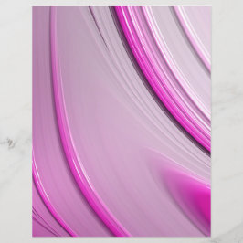 Röd Lila Rosa Ombre Fraktal Scrapbookpapper