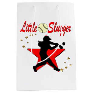 RÖD LITEN SLUGGER SOFTBOLL FLIK DESIGN