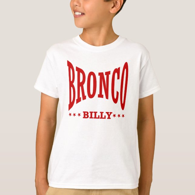 Röd logotyp för barn t shirt (Framsida)