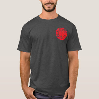 Röd logotyp för Excalibur bilar Tee Shirt