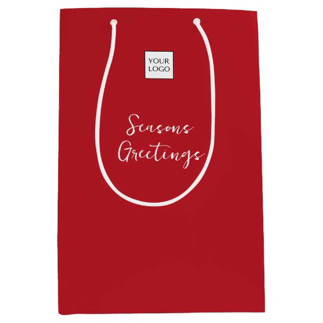 Röd Logotyp Text PR Business Packaging (Framsidan)