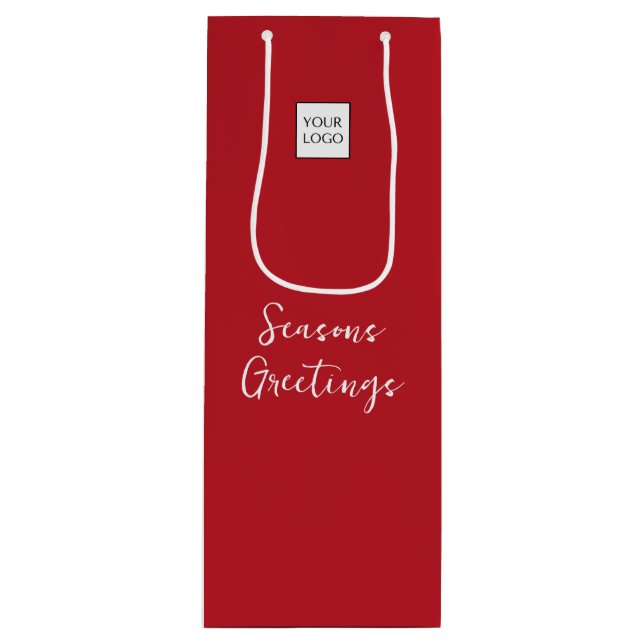 Röd Logotyp Text PR Business Packaging (Framsidan)