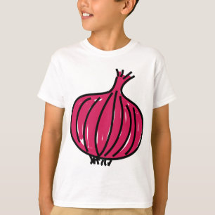 Röd lök t shirt