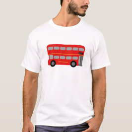 Röd London buss Tröja