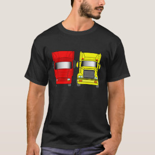 Röd LorrygultLorry T-shirt