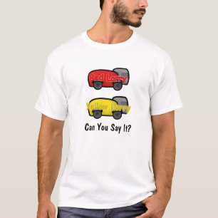 Röd LorrygultLorry Tee