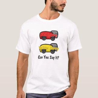 Röd LorrygultLorry Tee