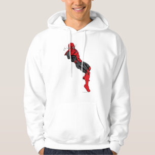 Röd lyktakår - ursinne som lutar 1 hoodie