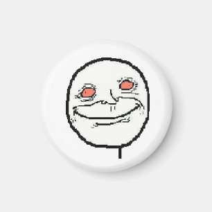 Röd magnet för ögaStoneransikte