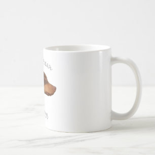 Röd) mamma 2 för DobermanPinscher ( Kaffemugg