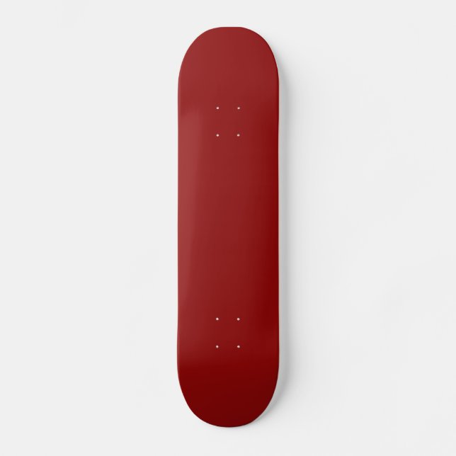 Röd marmor mini skateboard bräda 18,7 cm (Framsida)