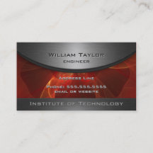 Röd metallisk elegans med QR kodifierar