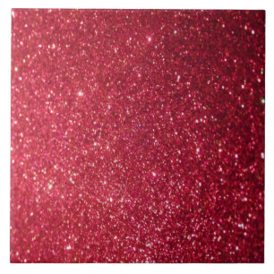 Röd metallplattor i glitter kakelplatta