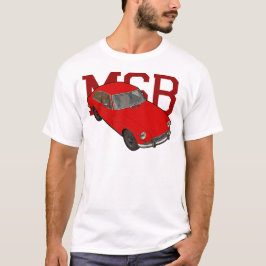Röd MGB T-shirt