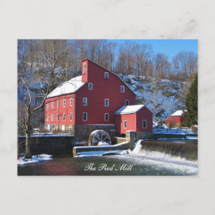 Röd Mill II Vykort