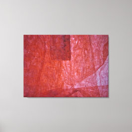 Röd minimalism Sträckt Canvastryck,Vanlig röd Canvastryck