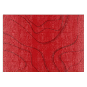 Röd, modern, trendig, coola papper klippt stil art