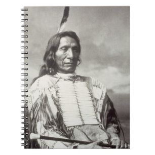 Röd molnchef (1822-1909) 1880 (b-/wfotoet) anteckningsbok