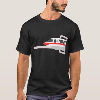 Röd Monorail Tee Shirt