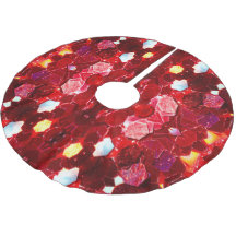 Röd mosaik shiny glitter mönster v3