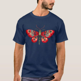 Röd Moth i nattgarden T Shirt