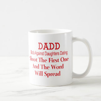 Röd mugg för DADD