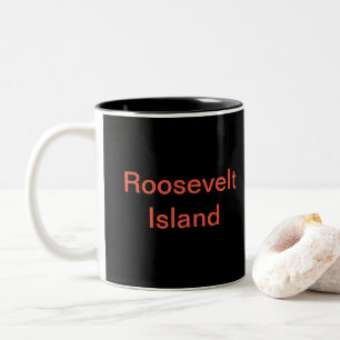 Röd mugg för Roosevelt ö
