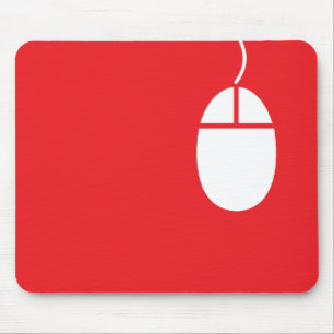 röd mussymbolsmousepad musmatta