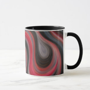 Röd Nebula - mugg - version 2
