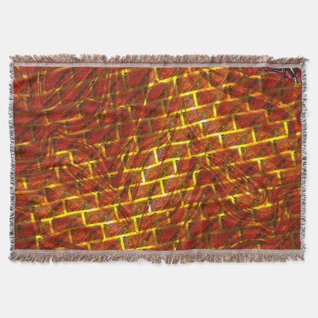 Röd nedfläckad, bete, gyllene gräddning eller tege filt (Framsidan)