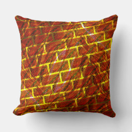 Röd nedfläckad, bete, gyllene gräddning eller tege kudde