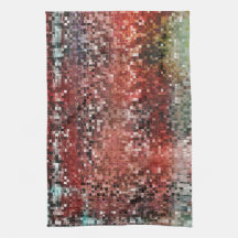 Röd nedfläckad med sprejfärg