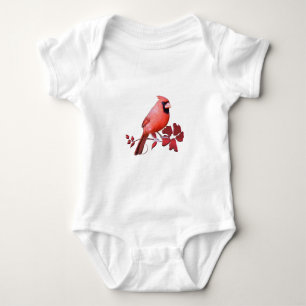 Röd nordlig kardinal t shirt