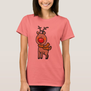 Röd-nosed ren t-shirt