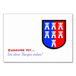 Röd och blå, det måste vara bordsnummer