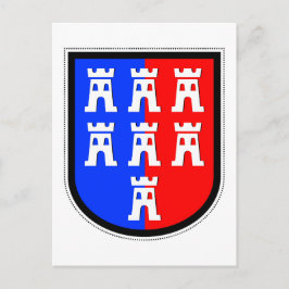 Röd och blå, det måste vara vykort