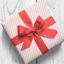 Röd och blå diagonal Rand Presentpapper