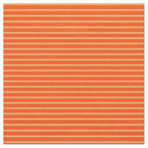 Röd och brun Färgad Lintrad/Stripe Mönster Tyg