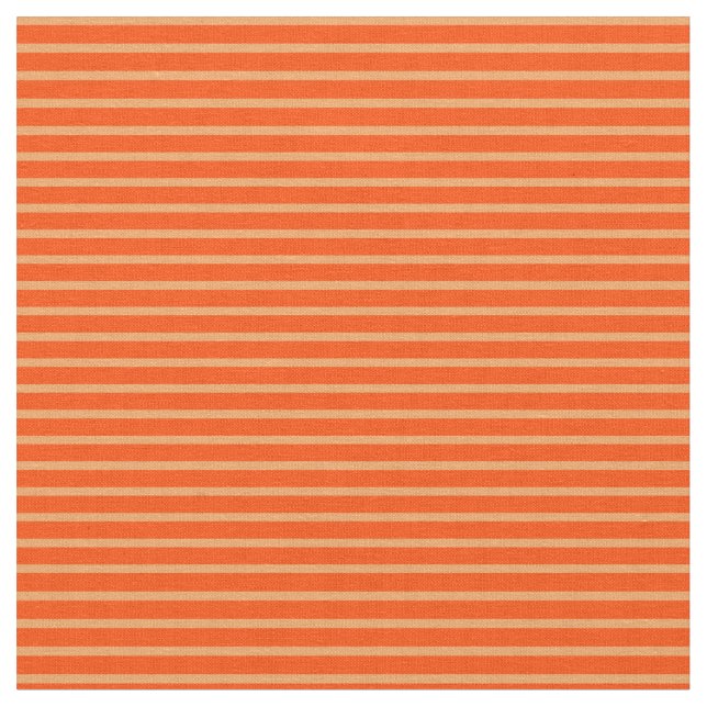 Röd och brun Färgad Lintrad/Stripe Mönster Tyg (Närbild)