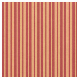 Röd och brun Färgad, stripe/lind Mönster Tyg