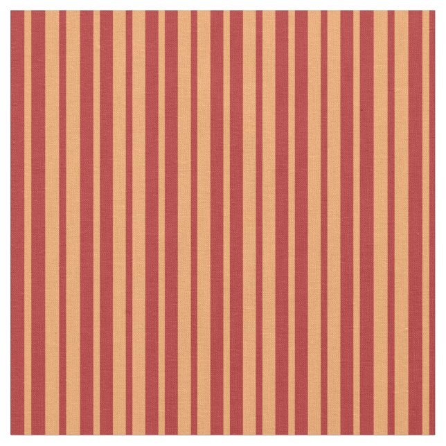 Röd och brun Färgad, stripe/lind Mönster Tyg (Närbild)