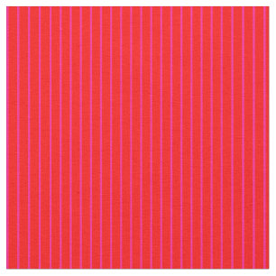 Röd och djup Rosa Mönster i Rand Tyg