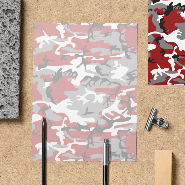 Röd och grå kamouflage, Kamouflage, Militär, Armé Reklamblad (Skapare uppladdad)