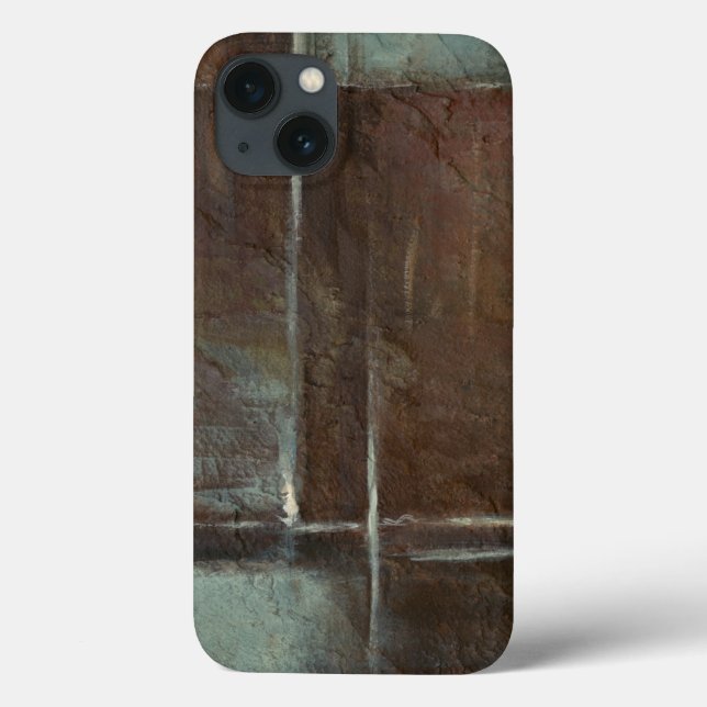 Röd och Grått, tegelvägg (Baksida)