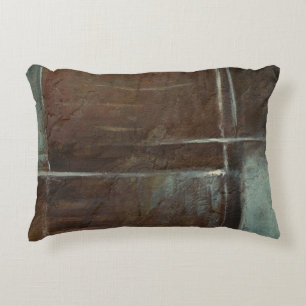 Röd- och Grått-tegelvägg Prydnadskudde