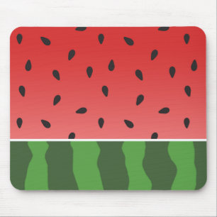 Röd och grön vattenmelon Mousepad Musmatta