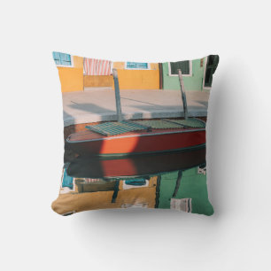 RÖD OCH GRÖNT AV BOAT-DOKUMENT PÅ DOCK KUDDE