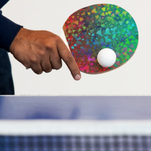 Röd och Grönt för fallande hörn Pingisracket
